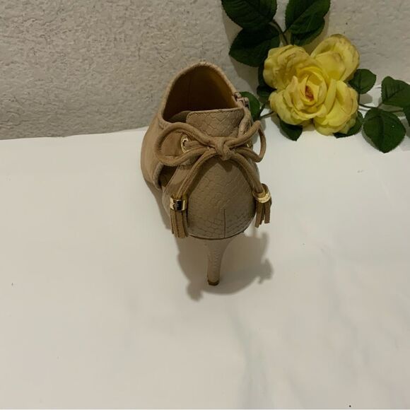 Michael Kors Jennings Bootie Suede animal print Size 10M - Picture 5 of 12